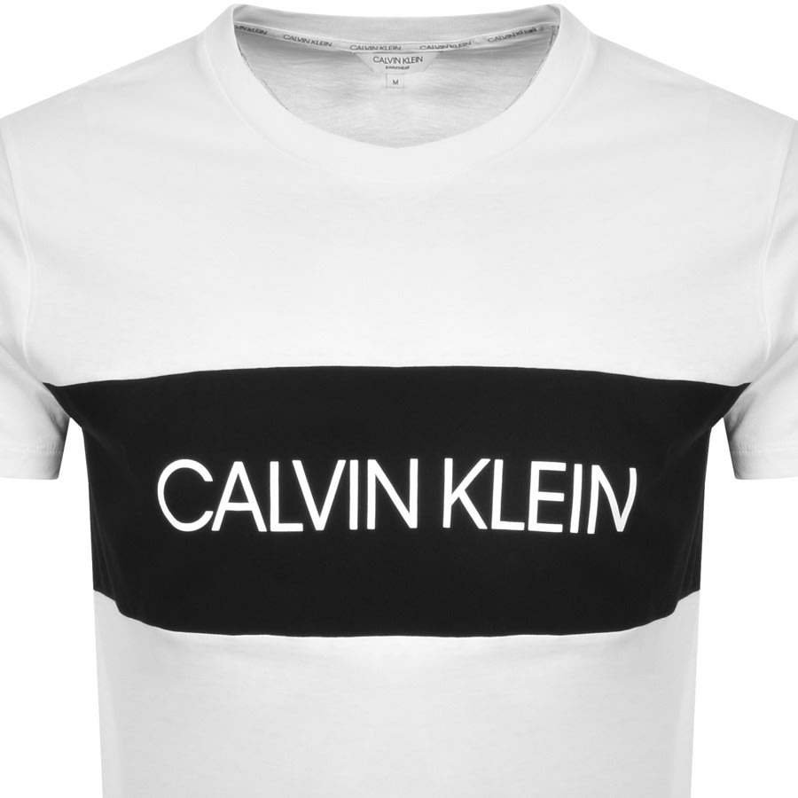 Alternative Image for ProductCalvin Klein Relaxed Crew T Shirt White2